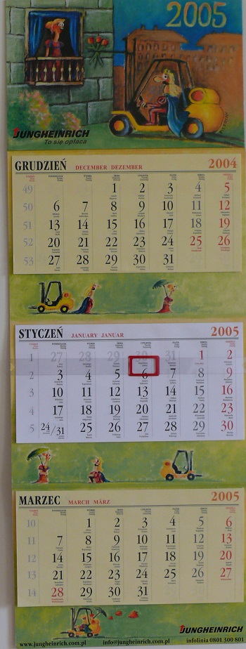 Kalendarz firmowy