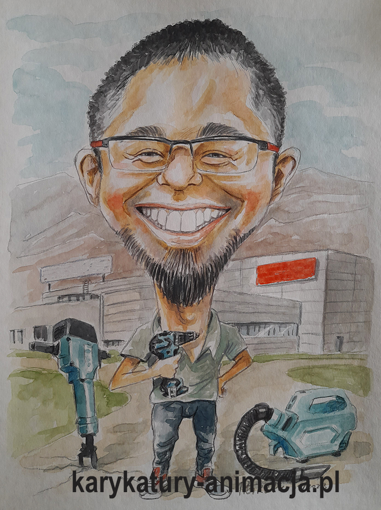 karykatura na prezent