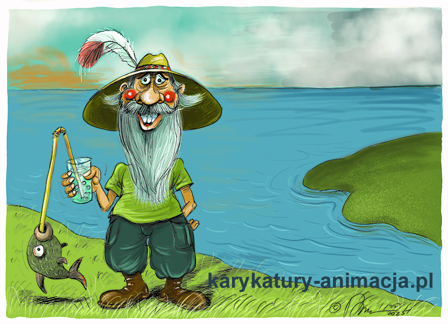 karykatury wykonane cyfrowo, żart rysunkowy, karykatury na zamówienie, rysowanie karykatur