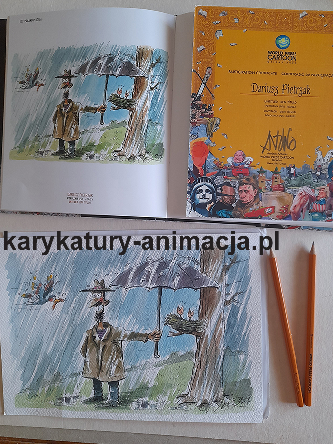 karykaturzysta, rysowanie karykatur, żart humor rysunkowy